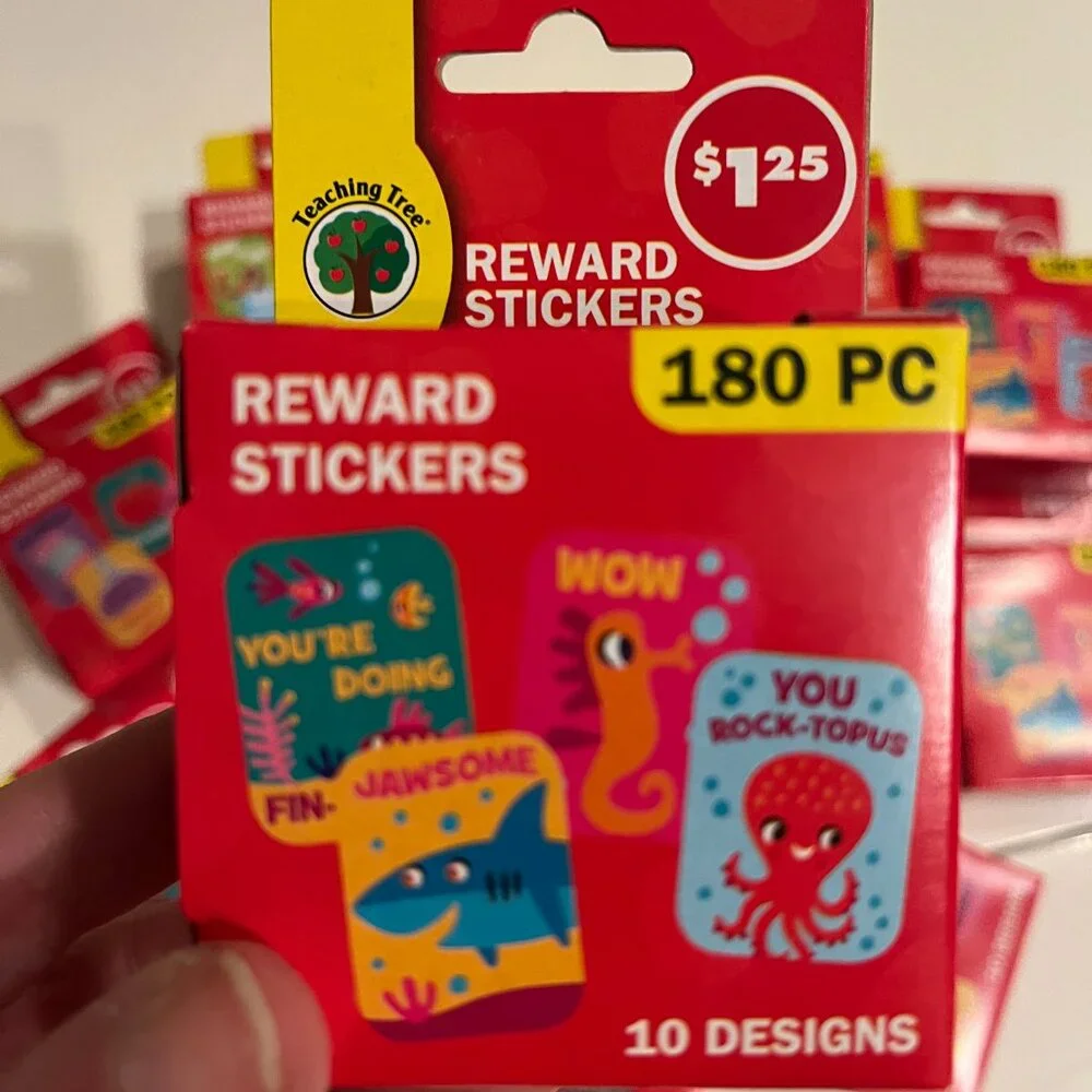 Teacher Reward Stickers  (12 Packs 2160 Total Stickers NEW Crafter’s Square‎